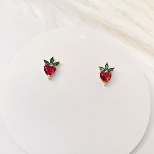 Strawberry Stud Earrings
